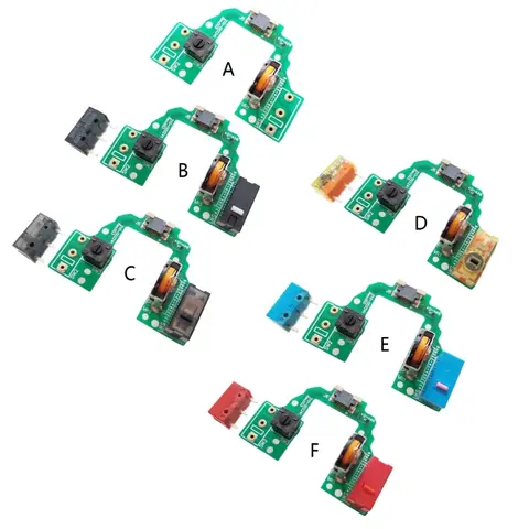 Carte mère Micro Motion PCB avec micro interrupteur, souris de jeu Logitech G Pro X Smile Light, carte mère remplaçable à chaud