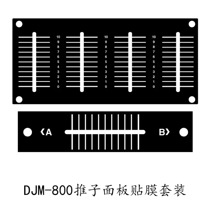 

Pioneer DJM-800 Mixer Fader Panel Film(Self Adhesive Film, Not A Device)