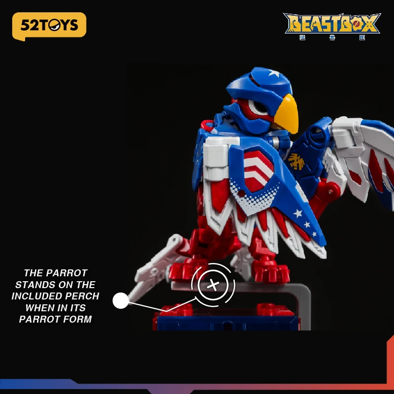 52TOYS Beastbox BB-09US ULTRASHIELD Brinquedos de deformação Figura de ação, brinquedos de conversão colecionáveis