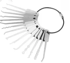 22IN1 Full Set Universal Wrench Suitable Tool Portable Tool for Unlocking Doors Use Opening Doors When Keys Are Forgotten