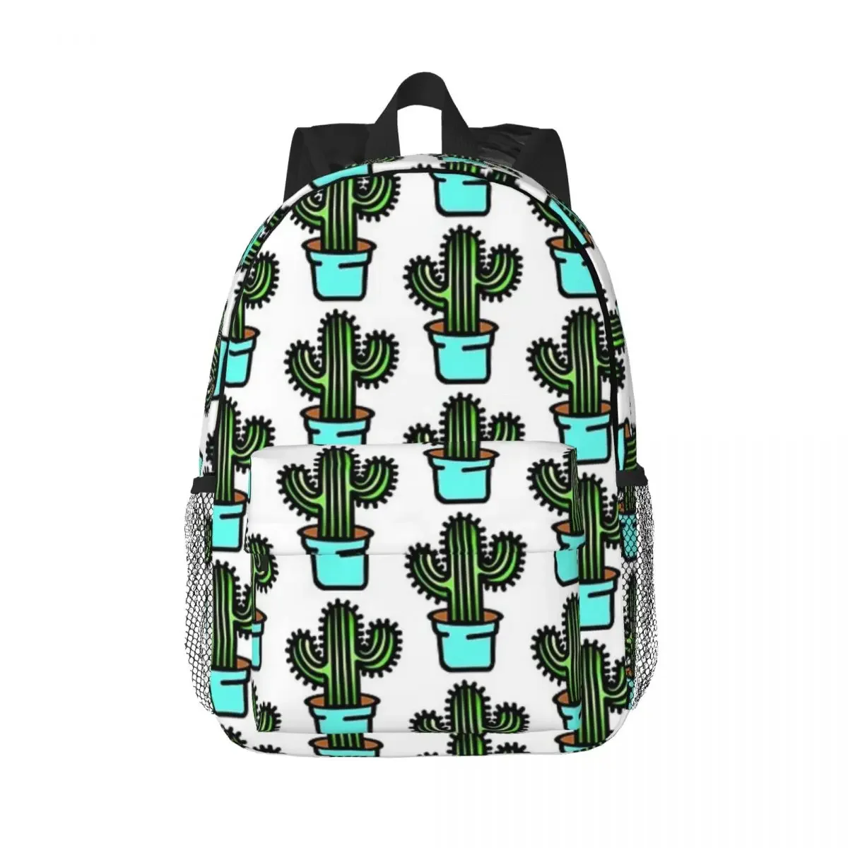 Cute Cactus Plant Backpacks Boys Girls Bookbag Casual Children School Bags Travel Rucksack Shoulder Bag Large Capacity