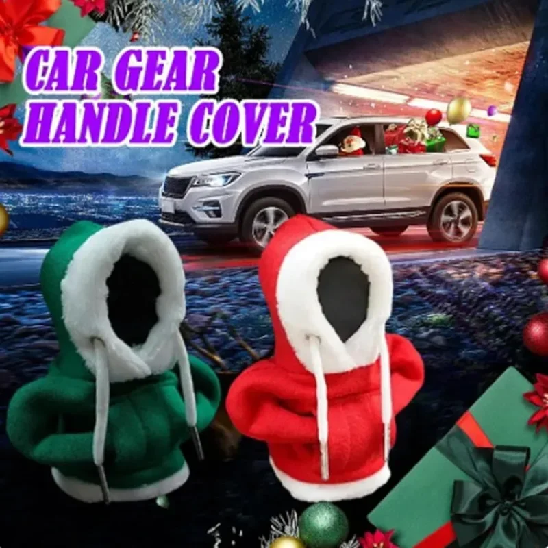 Sudadera con capucha para caja de cambios de coche, capucha de varilla de engranaje de Navidad, palanca de cambios de coche, sudadera con palo de