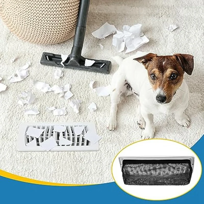 غطاء شبكي بفتحة تهوية ، فلتر شريط مطاطي ، سجل أرضي ، شاشة فخ ، منزل ، سهل التركيب ، 12 *