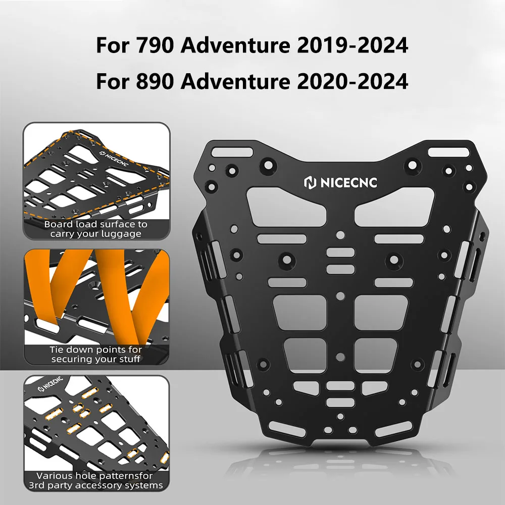 

For KTM 790 890 Adventure 2019-2024 Motorcycle Rear Luggage Rack Kit For KTM Adventure 890 790 2019 2020 2021 2022 2023 2024