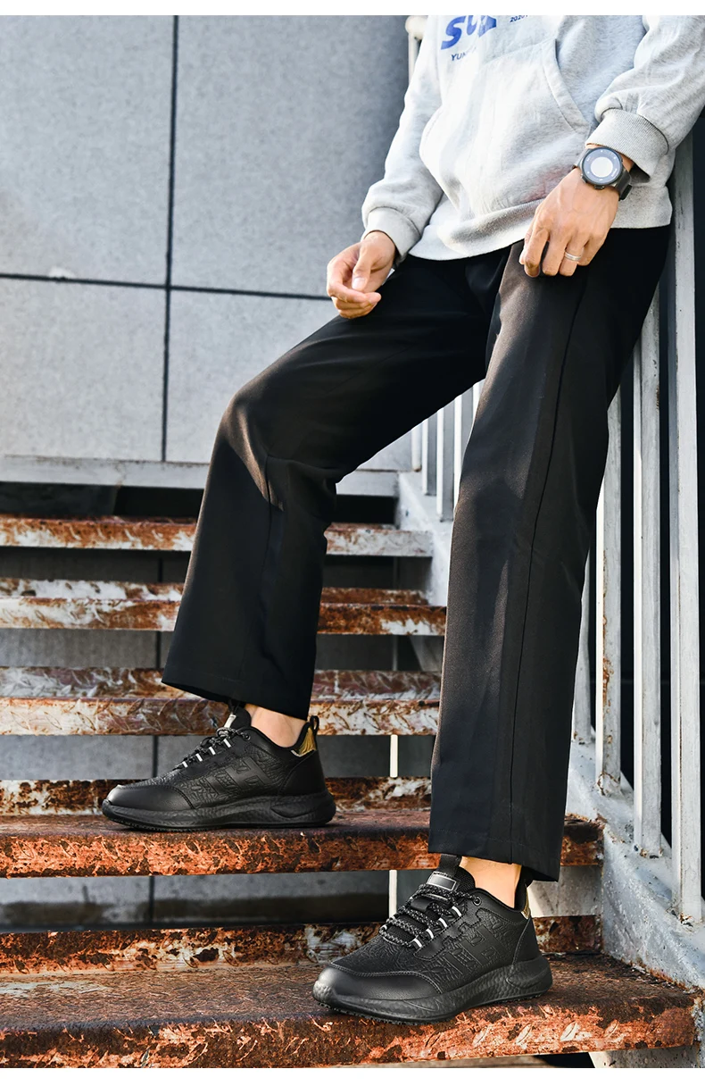 Hotel-Kochschuhe Vier Jahreszeiten Neue Rutschfeste Ölbeständige Wasserdichte Küchen-Arbeitsschuhe Herren Mode Lässige Atmungsaktive Outdoor-Schuhe – Detail 14