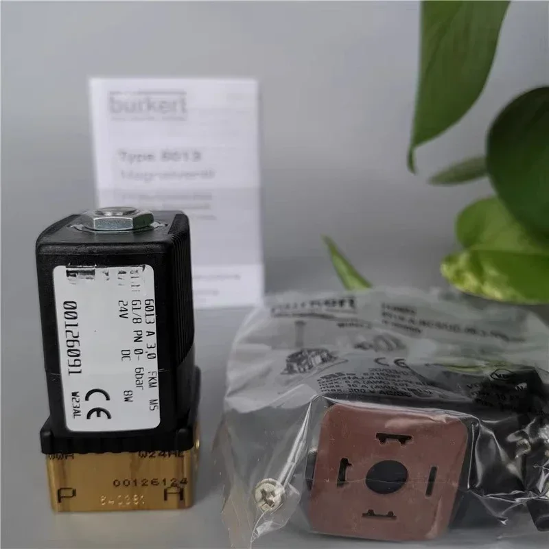 B-urkert Small Diameter Solenoid Valve 6013A 3.0 G1/8 24VDC 00126091 Baode 126091