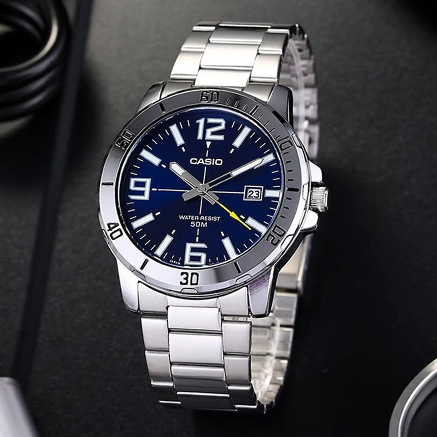 카시오 MTP‑VD01D 남성용 손목시계 |   아날로 - Smartwatch Casio Watches For Men 리뷰 및 가격