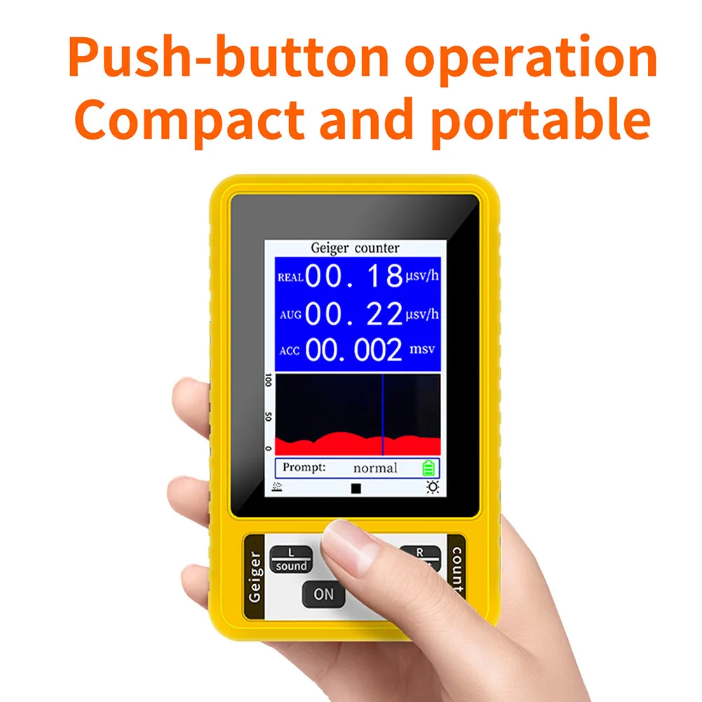 

XR3 BR9C Digital Radiation Detector for Xray Beta Gamma with Wide Detection Range and Real Time Radiation Monitoring