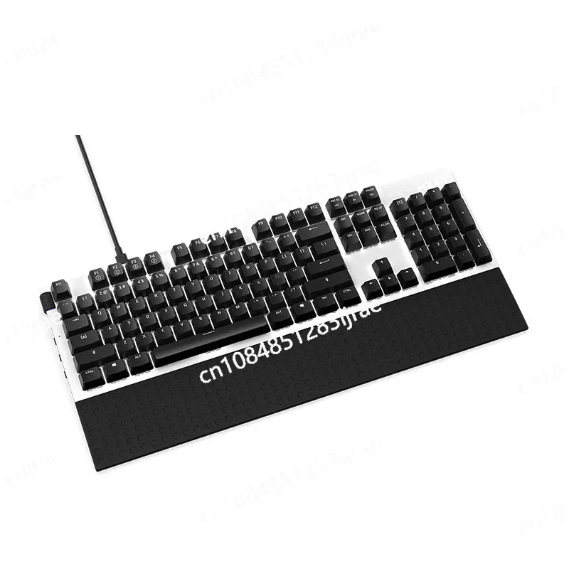 Esports Game Mechanical Wired Keyboard with Keyboard Holder White Keyboard