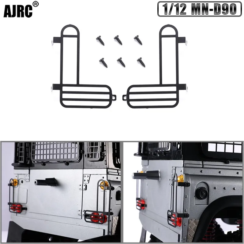 1/12 Mn-d90 Defender Rücklicht Abdeckung Modifizierte Teile Auto Spielzeug Auto Teile Metall Rücklicht Abdeckung