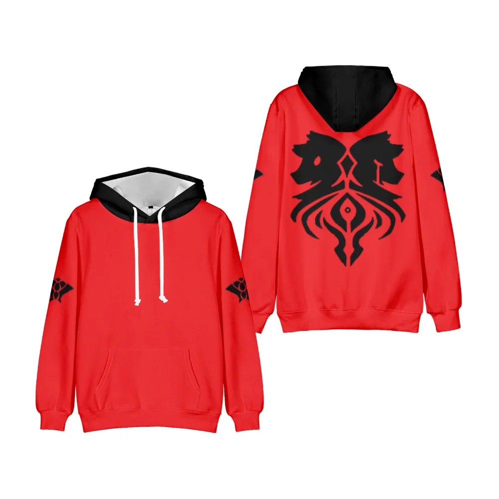 

2026 Aphmau Hoodie 3D Long Sleeve Men Women's Pullover Sweatshirt Aphmau Purple and Red Merch 90s Youthful Clothes Plus Size