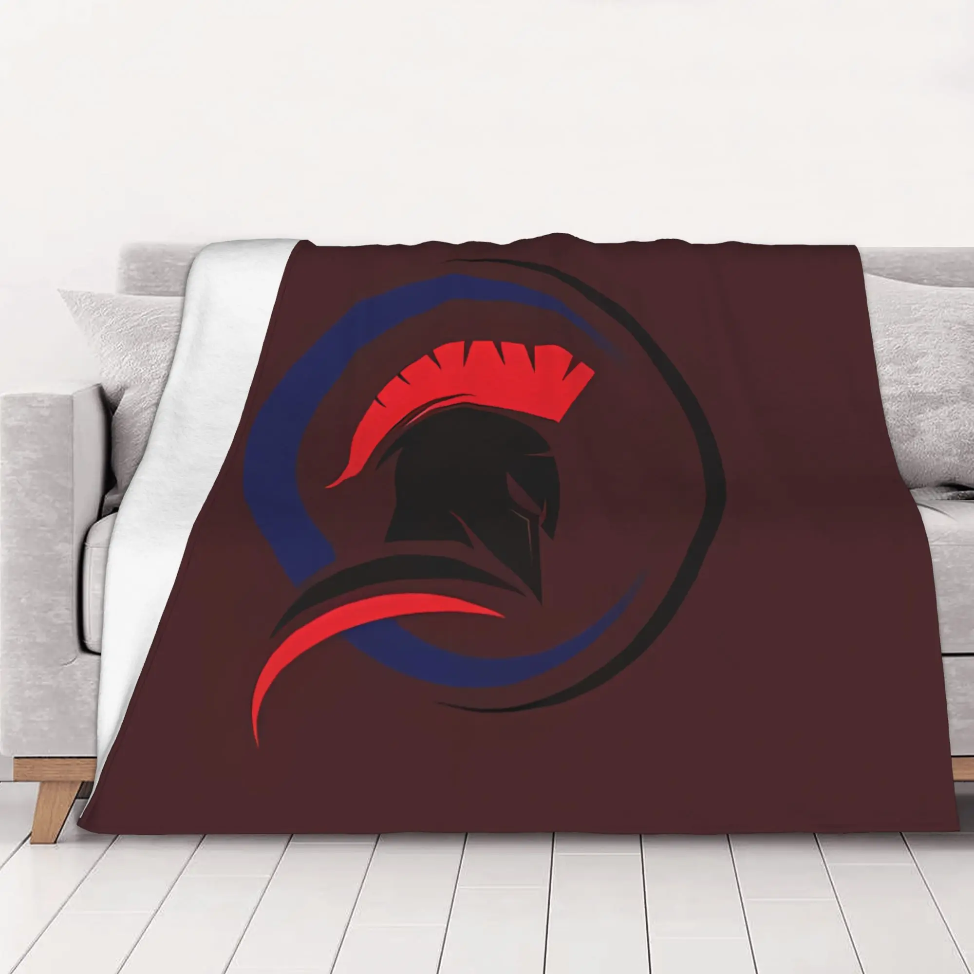 1PC home Cutecore Spartan Army Spartan Blanket Super Cosy Plush Home Living Room Sofa halloween
