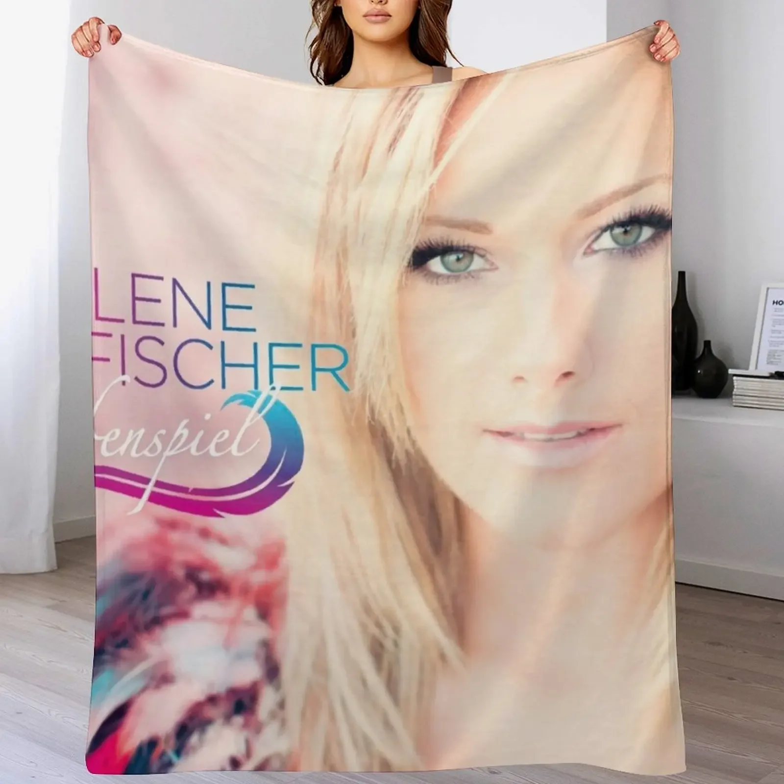 Helene Fischer - Одеяло Farbenspiel, плед для кровати, декоративные одеяла для дивана