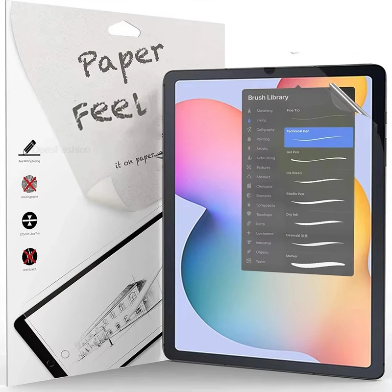 Paper Feel Like Screen Protector For Xiaomi Pad 7 8 5 6 6s Pro 12.4 11