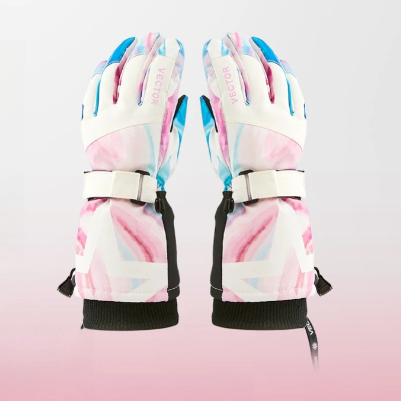 Thickened Children's Ski Gloves Warm Waterproof Windproof Skiing Gloves Lightweight Winter Sports Accessories Durable Copozz