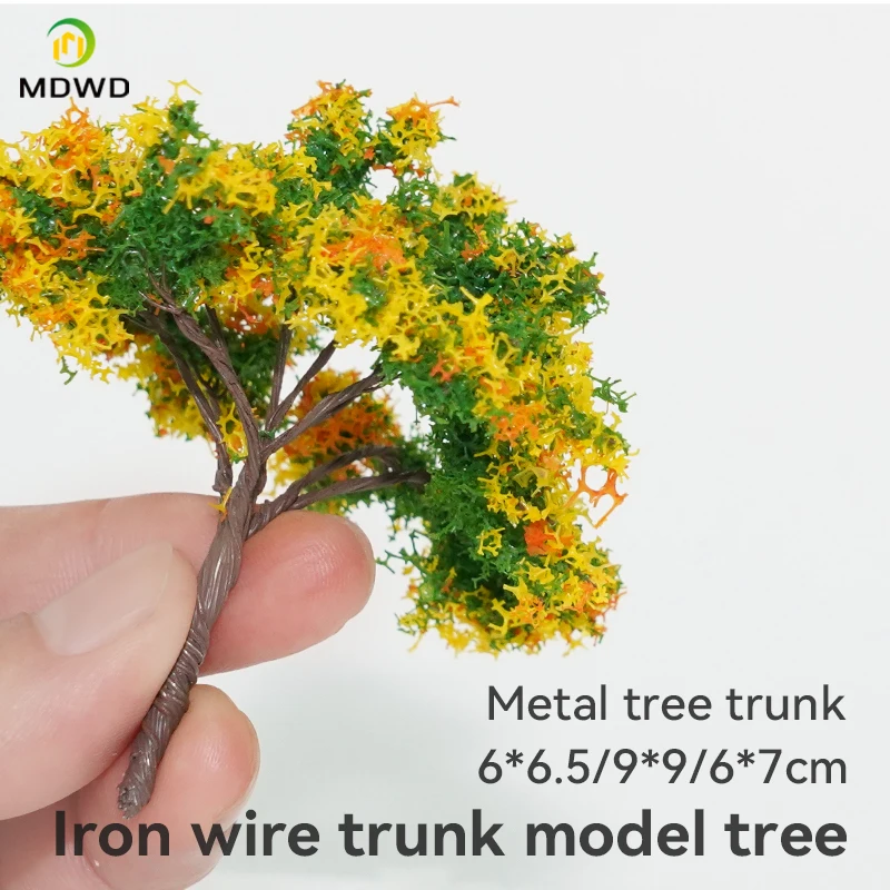 Iron Wire Model Trees Model Railroad Park Nature Diorama Scenery Landscape Layout