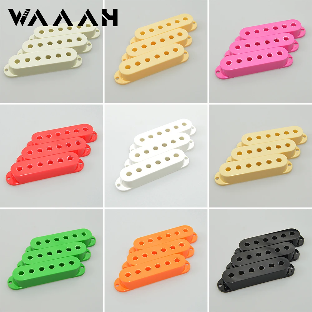 Electric Guitar Single Coil ST Guitar Pickup Cover Multicolor Set for Guitar Pickup Guitar Accessories