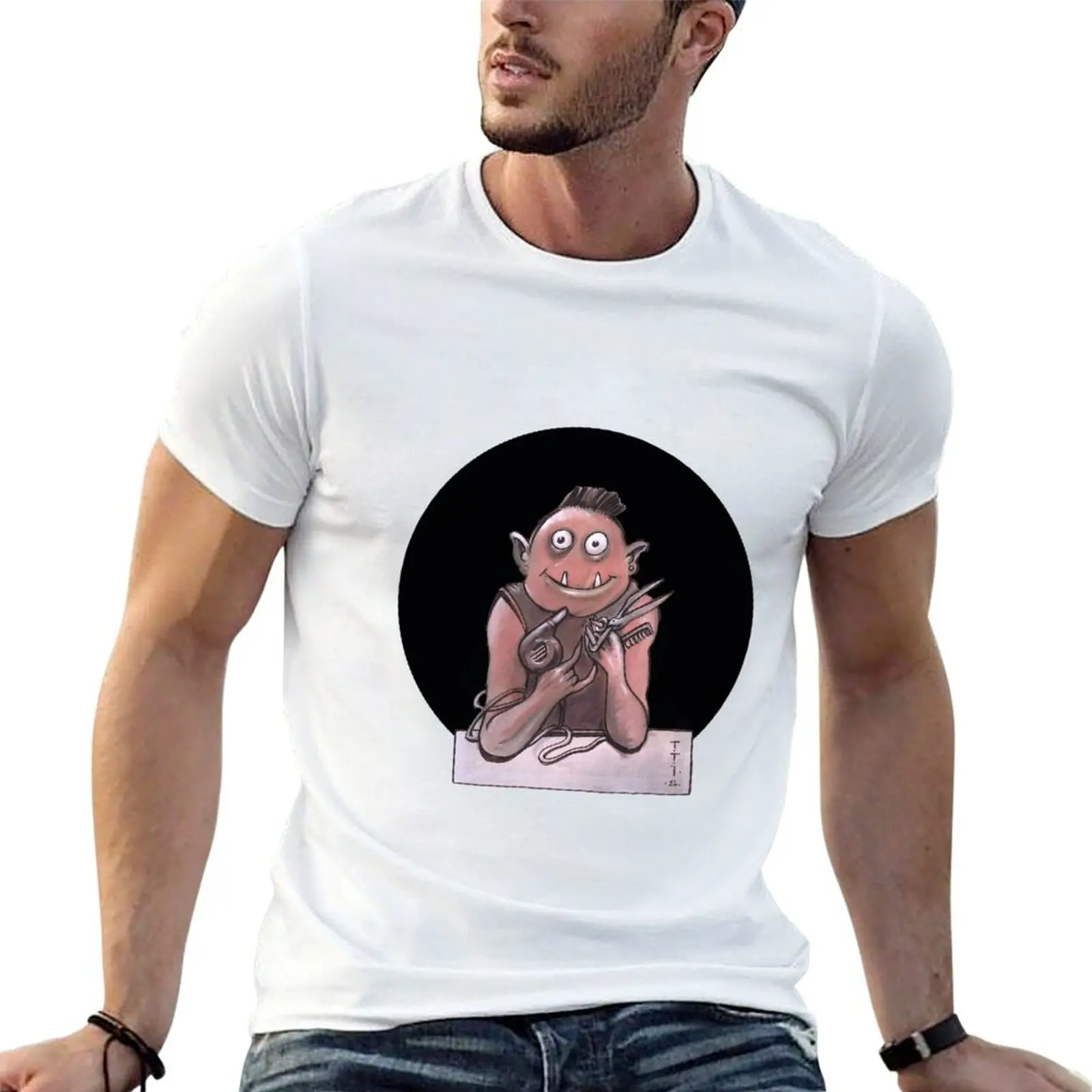

Halloween hairdresser Halloween hairdresser T-Shirt t shirts for man cotton soft cotton t shirts man 100% T-Shirt
