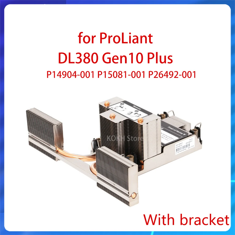 New for ProLiant DL380 G10 Gen10 Plus High Perf Heatsink P14904-001 P15081-001 P26492-001 Cooler DL380G10 Plus Heat Sink