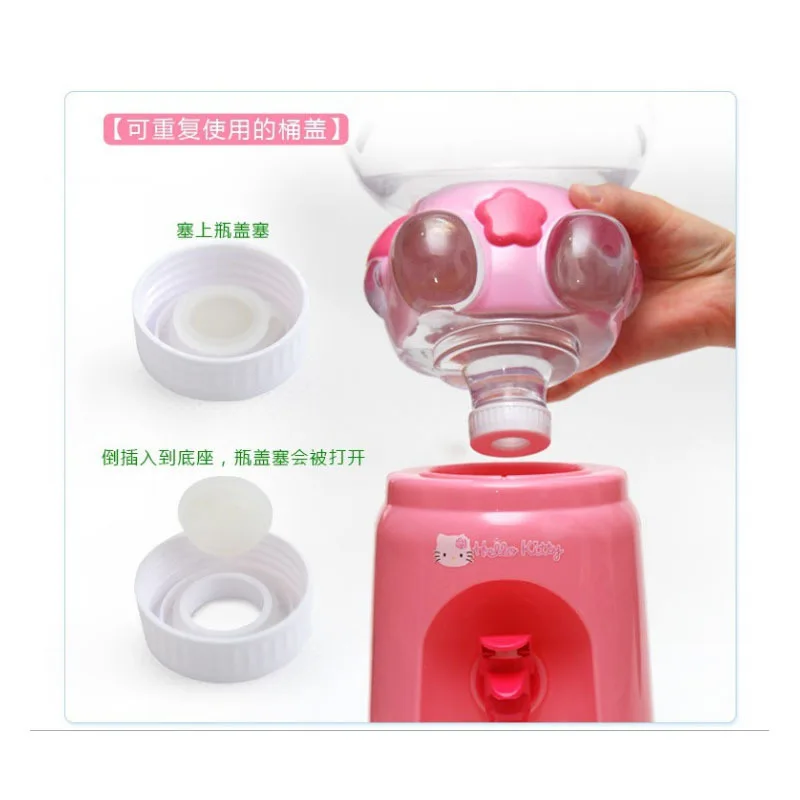 Sanrio Hello Kitty Water Dispenser Toy Cartoon Pikachu My Melody Play House Toys for Children Game Cute Sweet Drink Kitchen Toys