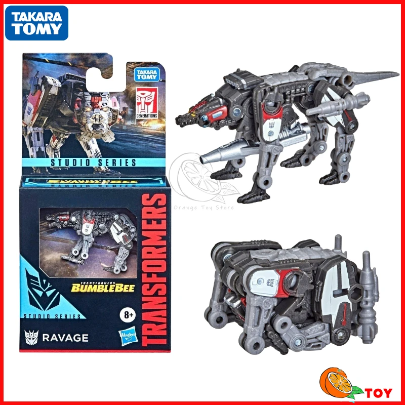 In stock Takara Tomy Transformers toys Studio Series Ravage Model Robot Collection Action Figures Toys Gifts Hobby