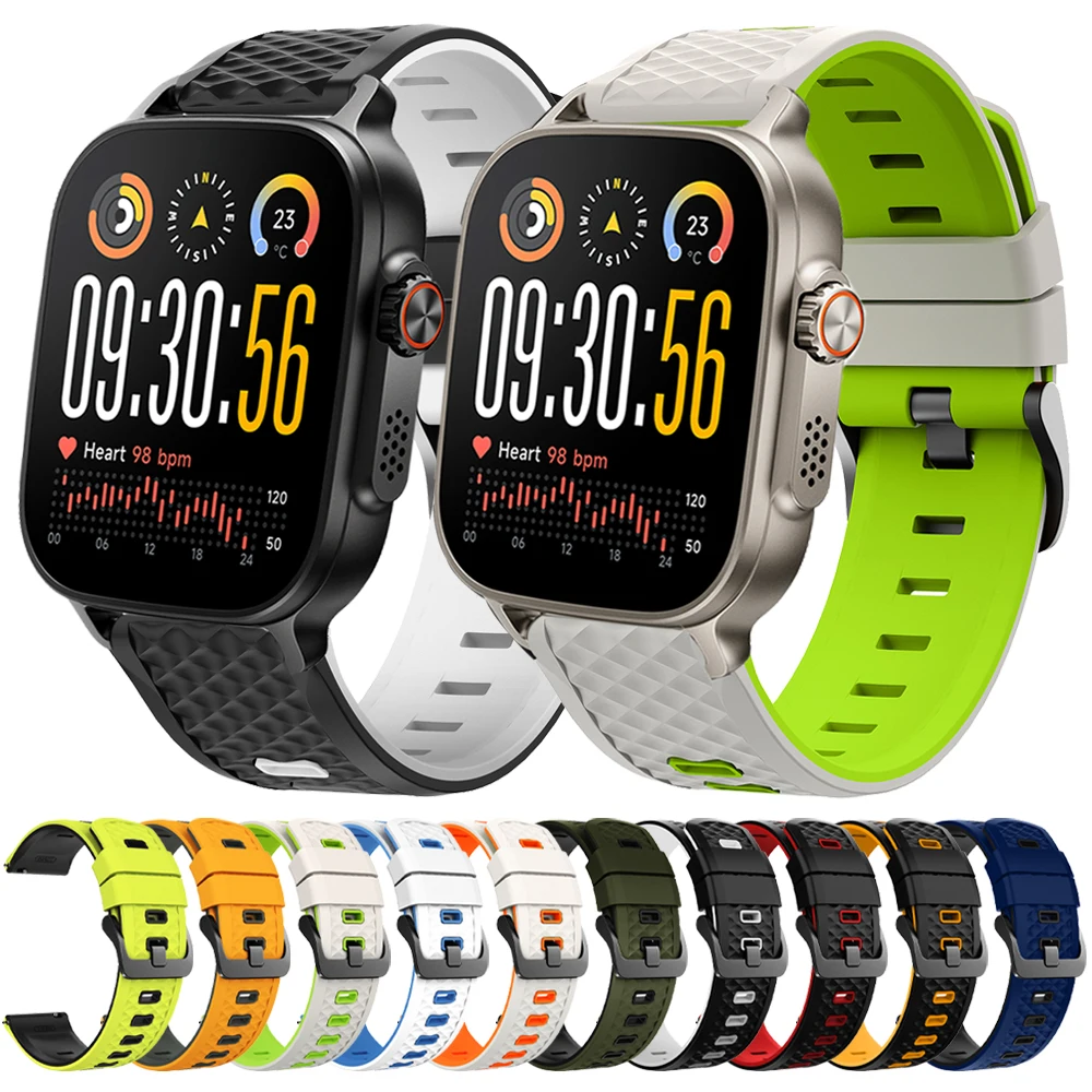 Watch S Realme - 22 ミリメートルシリコンスマートウォッチストラップ Realme Watch 5 スポーツリストバンド