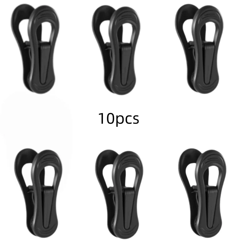 10Pcs Black Clothes…