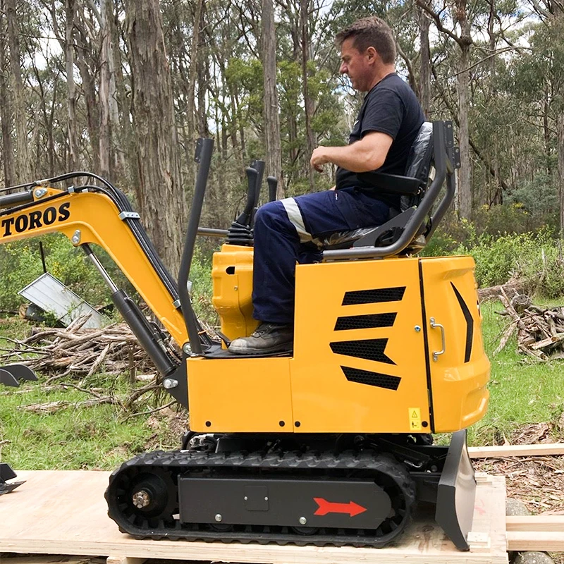 

Digger Excavator Mini Chinese TOROS Manufacturer 1.2 Ton Mini Excavator Prices Bagger Mini Digger 1 Ton Export To Europe Ce Epa