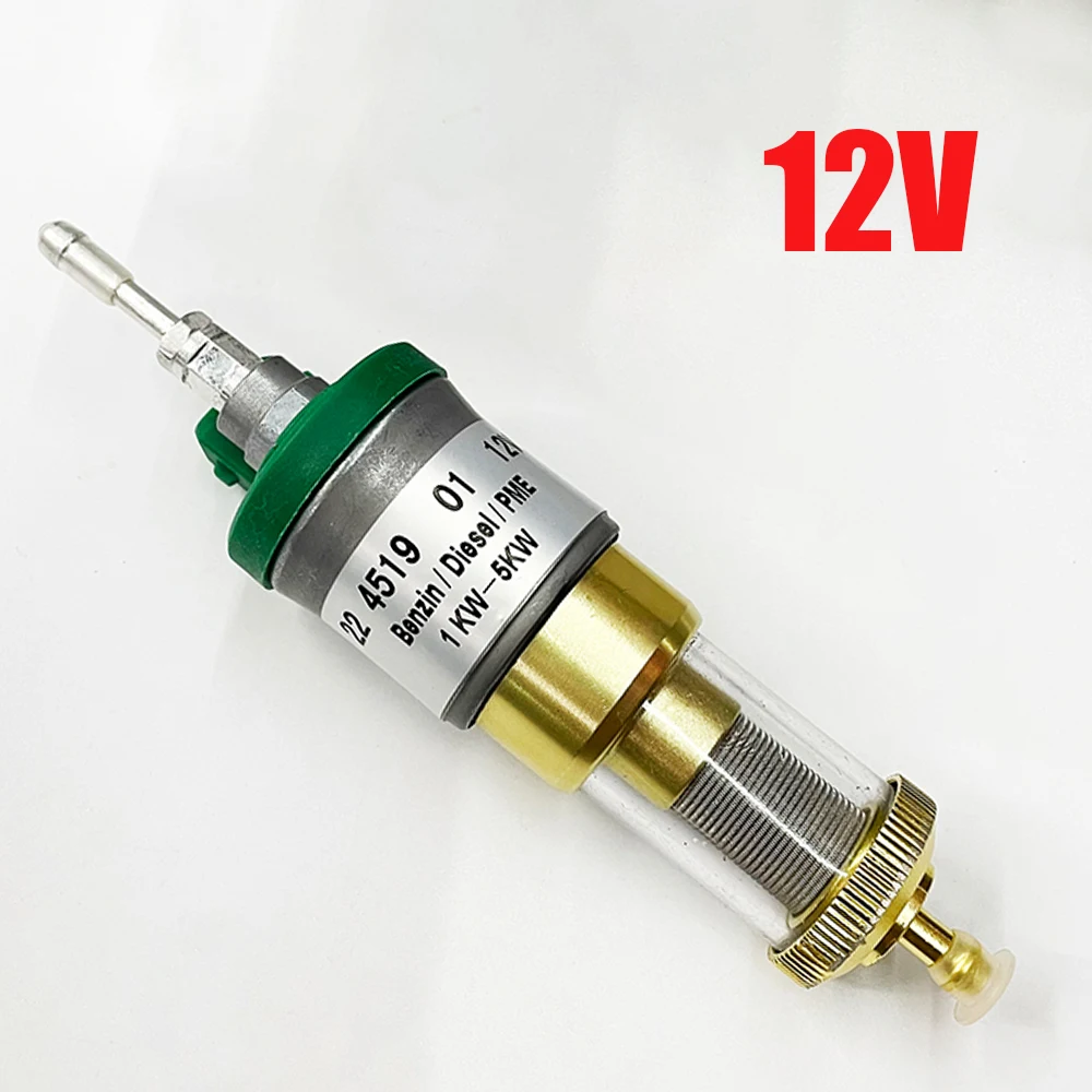 12V Oil Fuel Pump 16ml 22ml 28ml 32ml 65ml 68ml Air Diesel Heater Oil Pump Pulse Metering for Car Trcuk VAN Camper