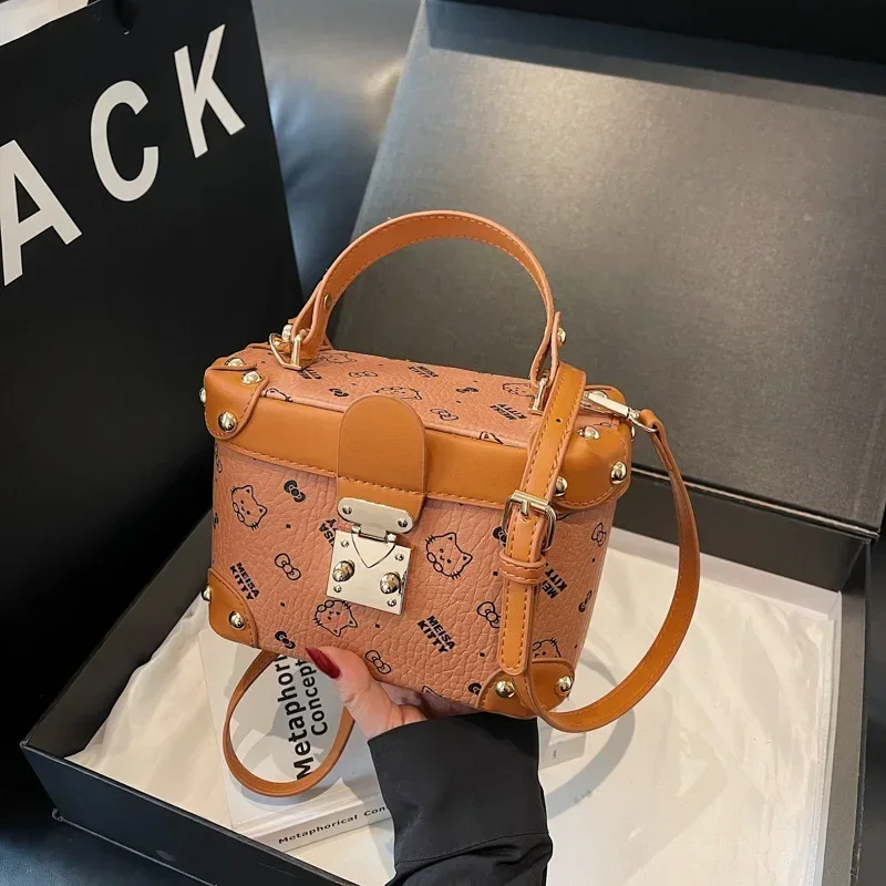 

2025 Korean Style Women's Handbag - Vintage Printed Shoulder Bag, Fashion Crossbody Purse for Daily Use & Travel