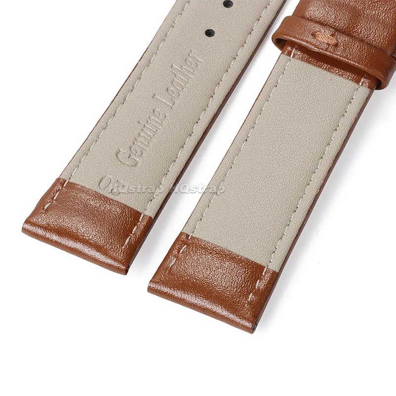 가죽 시계 스트랩, 부드러운 스포츠 팔찌, 방수 손목 밴드, 범용 벨트, 12mm, 13mm, 14mm, 15mm, 16mm, 17mm, 18mm, 20mm, 22mm