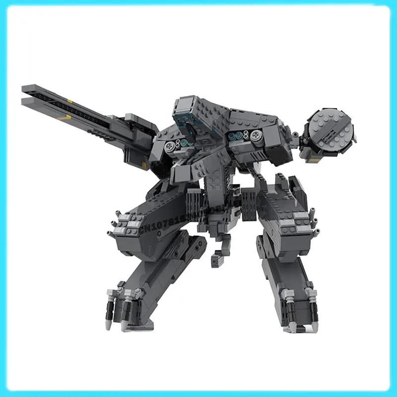 Metallo Mech Geared Solid Rex Robot Modello MOC Set Building Blocks Kit Giocattoli per bambini Regali per bambini Giocattolo 1885PCS Mattoni