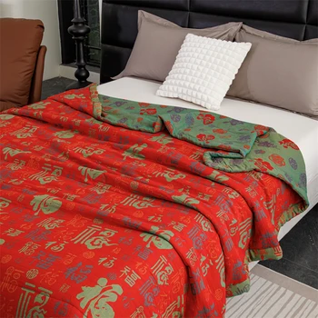 1 piece summer duvet cover printed comforter Chinese style quilt single/queen size duvet cover home quilted bedspread edredones de cama