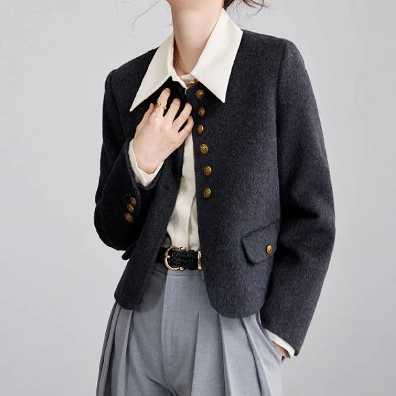 

Winter Women's Wool Double-faced Coat in 2025