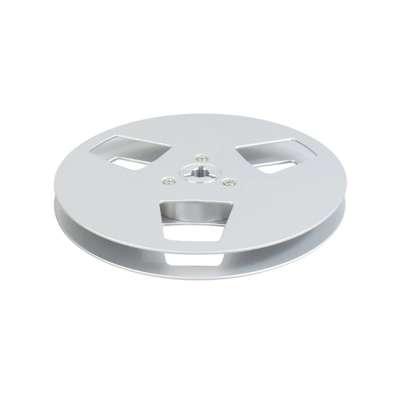 5inch 3 Hole Open Reel Sound Tape Empty Reel NARGA Speaker Accessory, Aluminum Alloy Sound Component