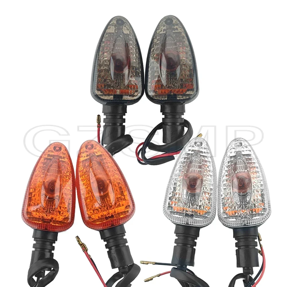 Luz de señal de giro con cable para motocicleta, lámpara indicadora apta para BMW R1200GS, K1200R, F800ST, F650GS, F800S, K1300S, R1200R, G450X