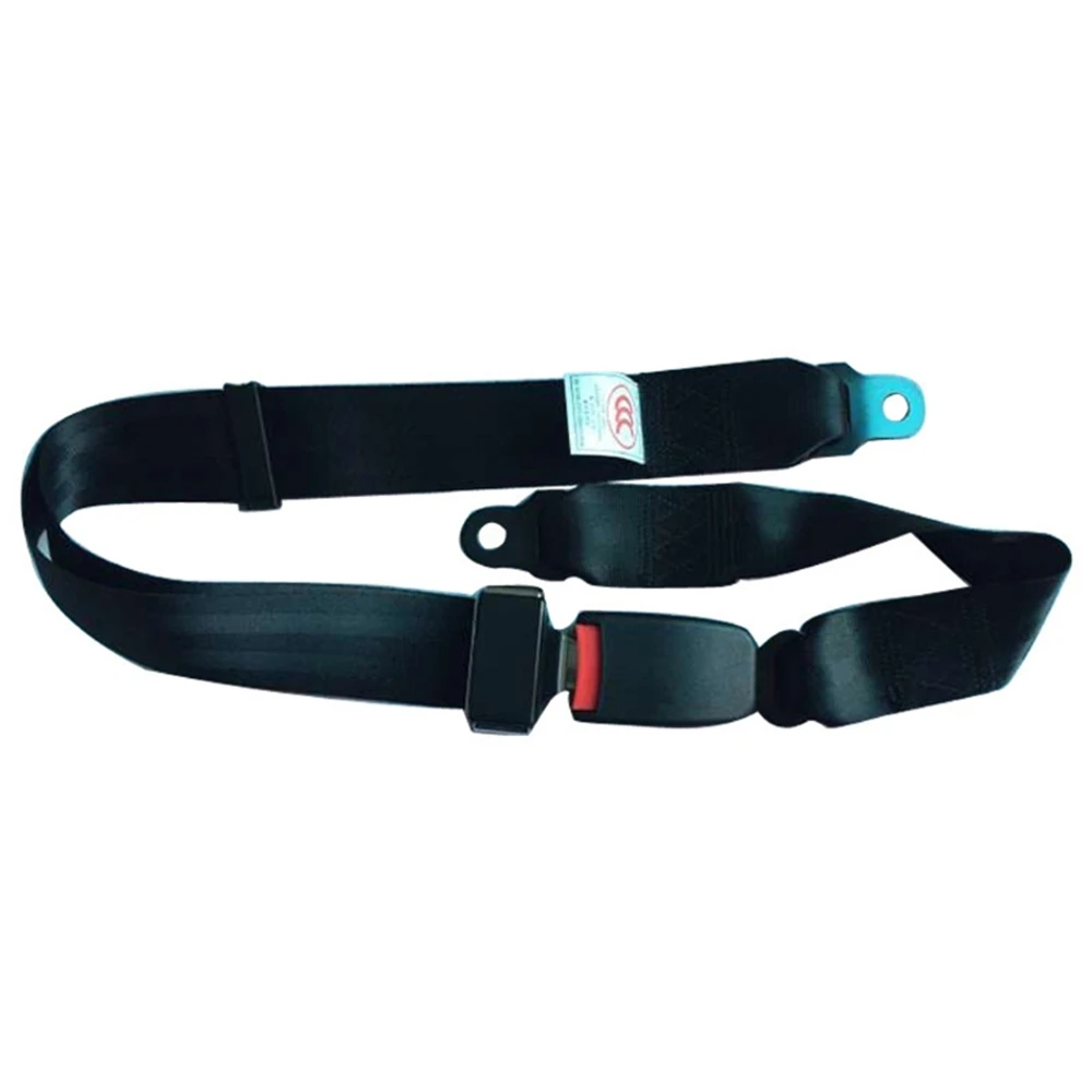 88-130CM High Quality Safety Two Point Adjustable Belt black Auto Extension Buckle Seat Belts Extender