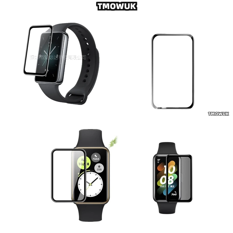 

For Huawei Honor Band 6 7 9 10 3d Curved Screen Protector Film Full Cover Anti Scratch Pmma
