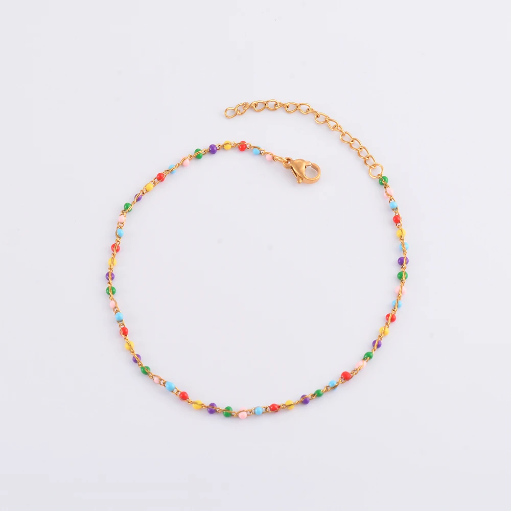 Women's Gold Plated Stainless Steel Chain Bracelet