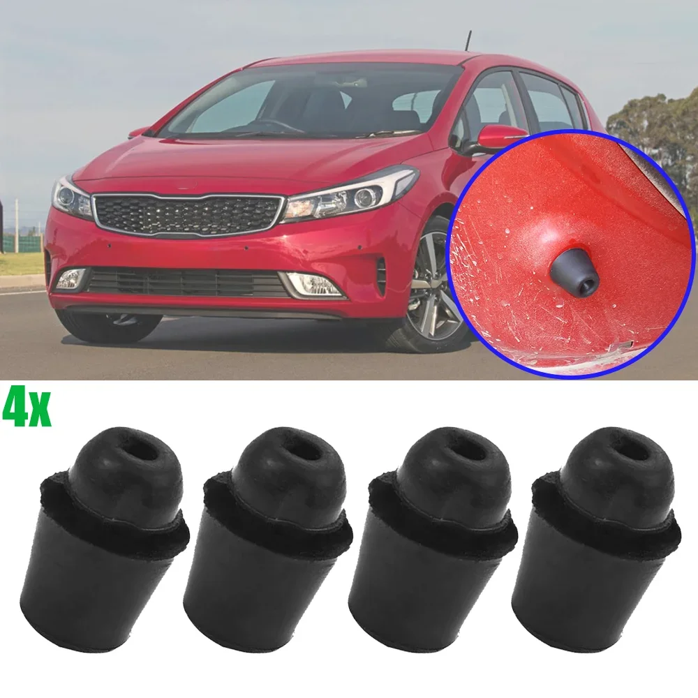 4 Uds para KIA Cerato LD TD YD 2004 2005 2006 2007 2008 2009 - 2018 nueva almohadilla amortiguadora de parachoques de puerta detener reducir el ruido de goma