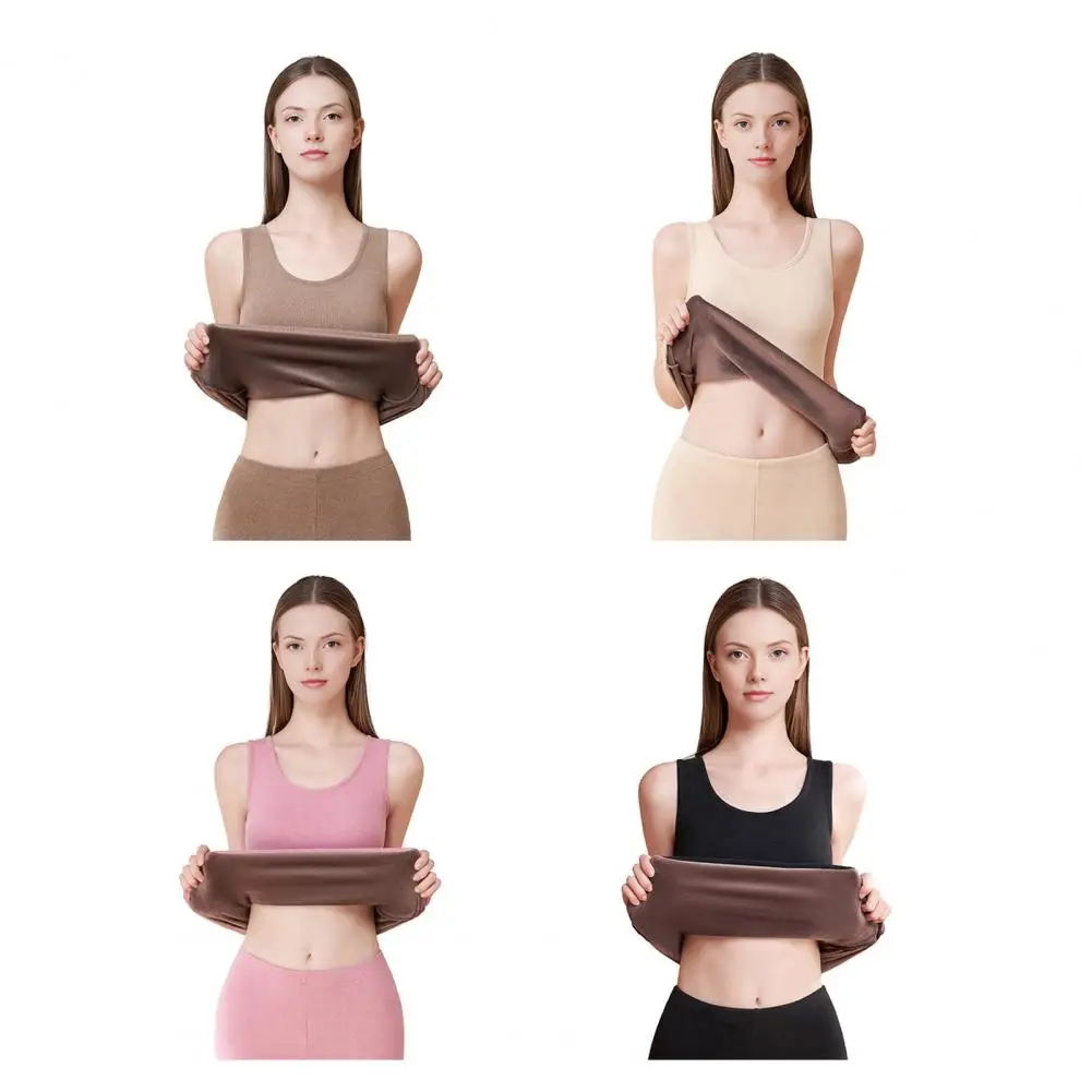 

Зимняя бархатная майка большого размера, женское тонкое термобелье, майки на флисовой подкладке, сохраняющие тепло, майка, жилет, нижнее белье, топы