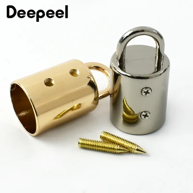 5/10/20Pcs 14mm Bag Metal Buckles Handbag Strap Tassel Cap Clasp Hook Connector Hanger Rope Cord Lock DIY Hardware Accessories - Image 6