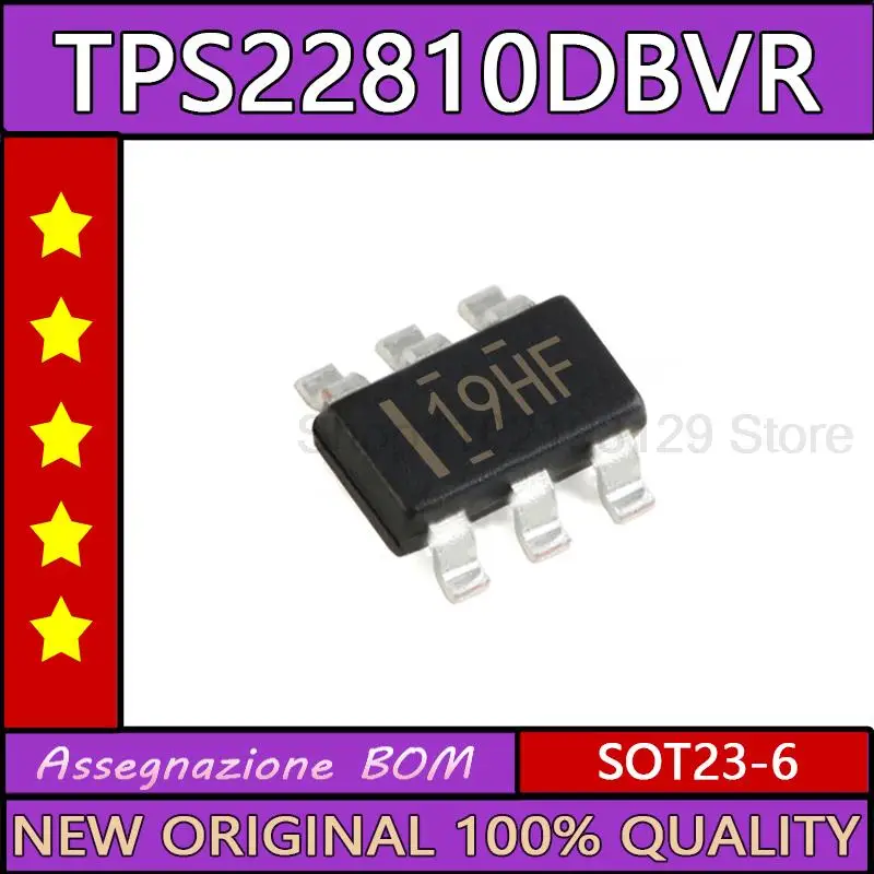 10PCS TPS22810DBVR TPS22810 SOT23-6 New original ic chip 