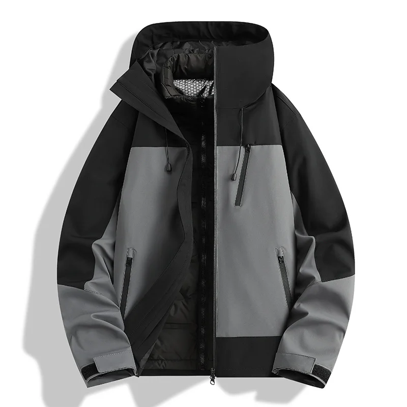 2026 Autumn-Winter New Style Fashion Casual Men's Three-in-One Down Jacket