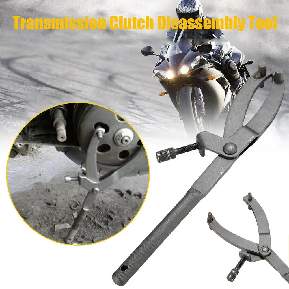 Transmission Clutch Disassembly Tool Universal Y-type Moped Variator Holder Flywheel Motorcycle Clutch Scooter Remove U5a8