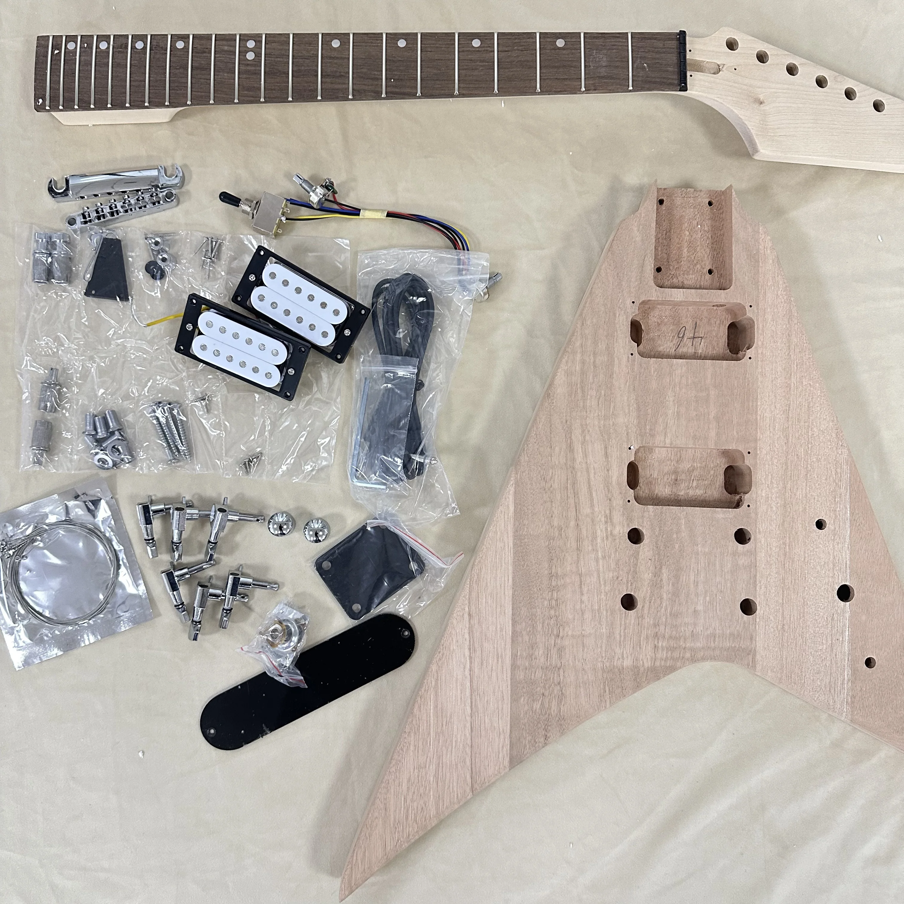 Woodworking Kits For Kids - US Warehouse Onvoltooide Flying V Elektrische