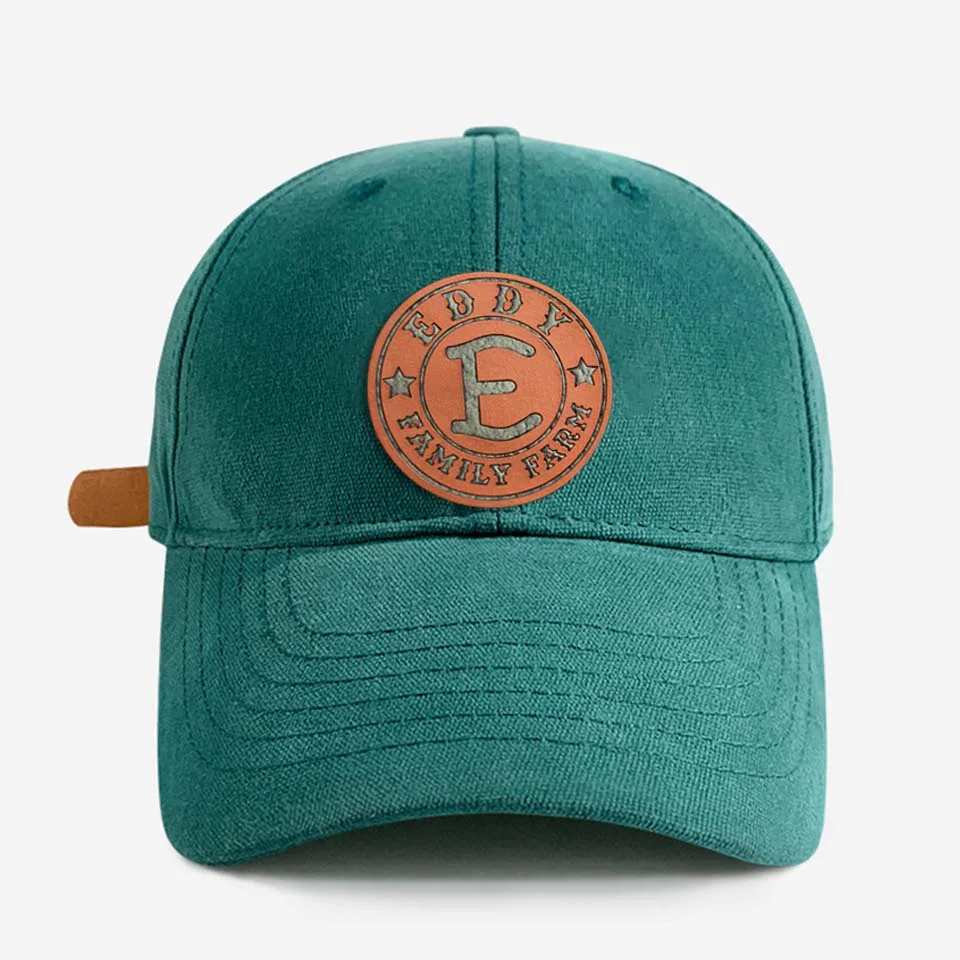 Toppe in pelle personalizzate di fabbrica con adesivo per cappello da camionista borsa da cucito etichetta in pelle PU per abbigliamento con LOGO in