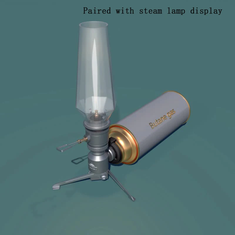 

CAMPINGMOON Z23-CB Трехногий адаптер-подставка для газовой лампы и плиты для кемпинга, удлиненная подставка для газовой горелки Rocket Stove