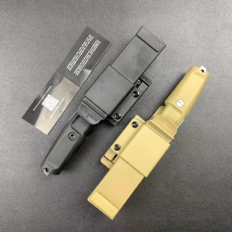 نسبة إضافية T4000 مغمد شفرة مثبتة سكين EDC بقاء قطع سكين التخييم سكينة تكتيكية N690 الصلب سكين TRR مقبض #2