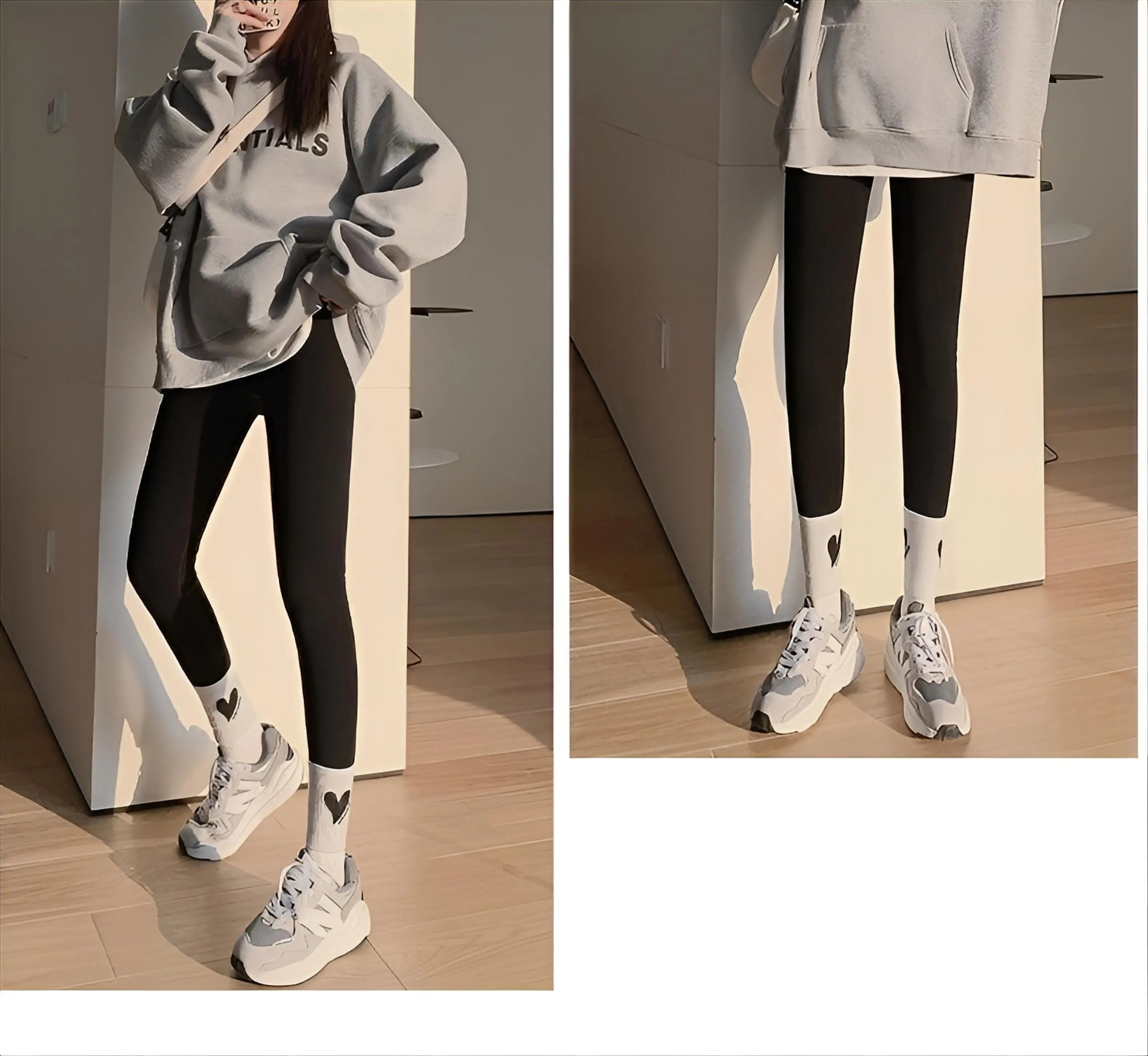 Pantaloni da yoga Taglie forti Donna Donna Pendolari Eleganza Coppia neutre Strisce Fit Raffreddamento Drappeggio Jogging Cachi Cammello Anti Ultra GF